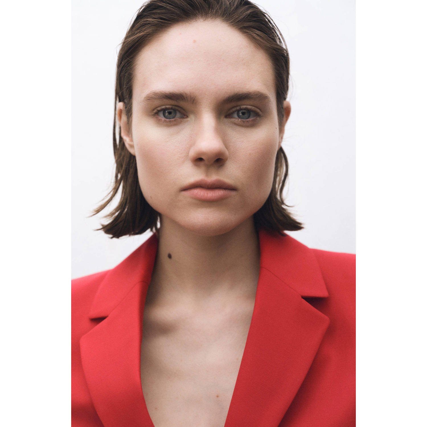 Mango blazer rood