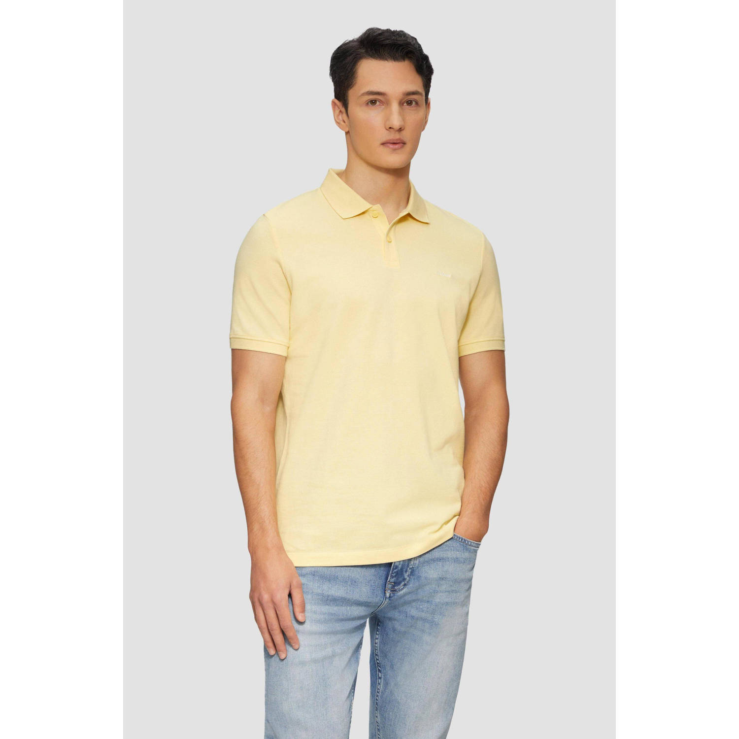 S.Oliver RED LABEL Regular fit poloshirt van katoenpiqué