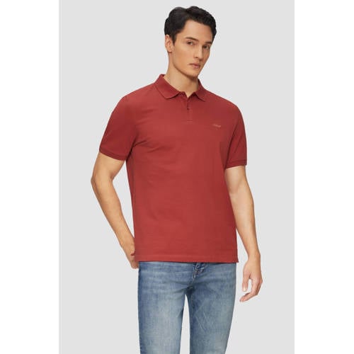 s.Oliver regular polo rood afbeelding