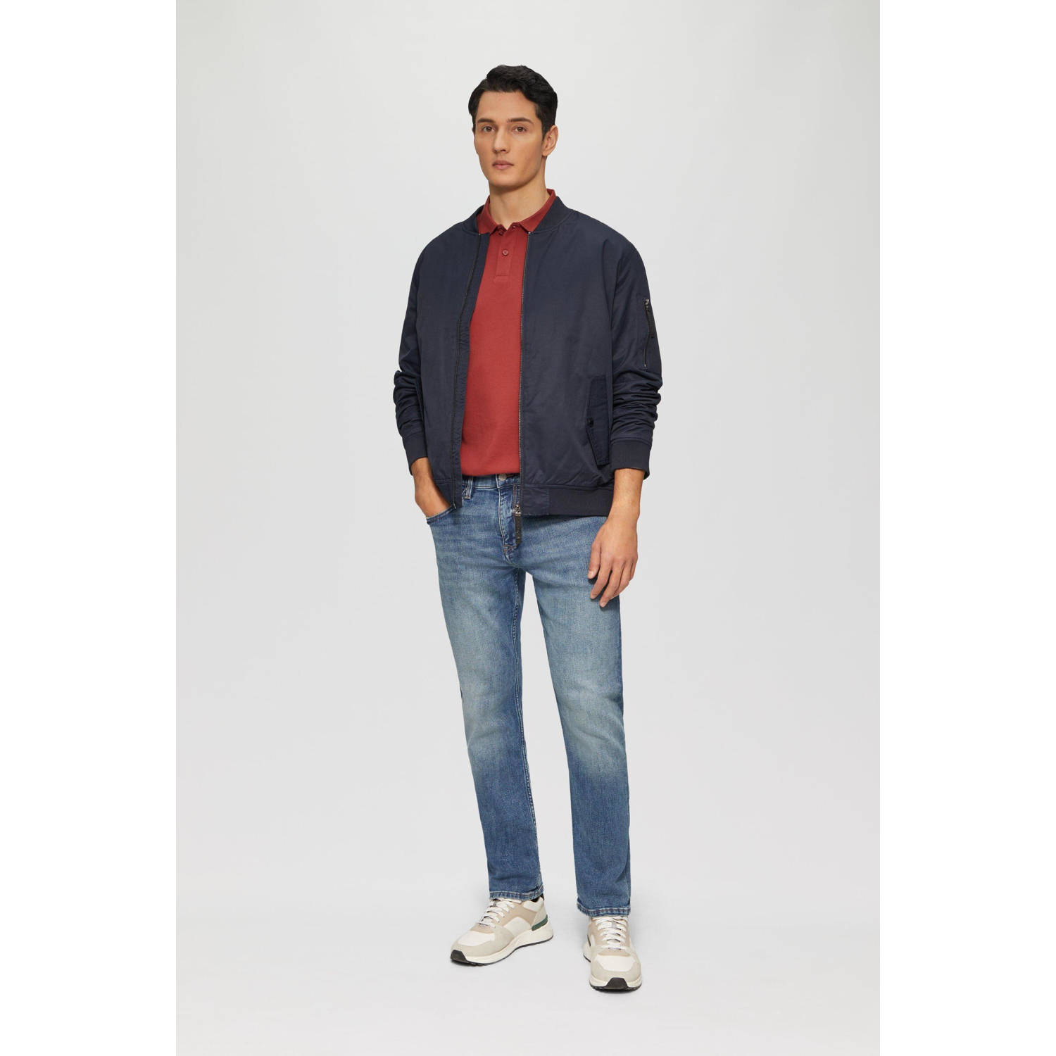 s.Oliver regular polo rood