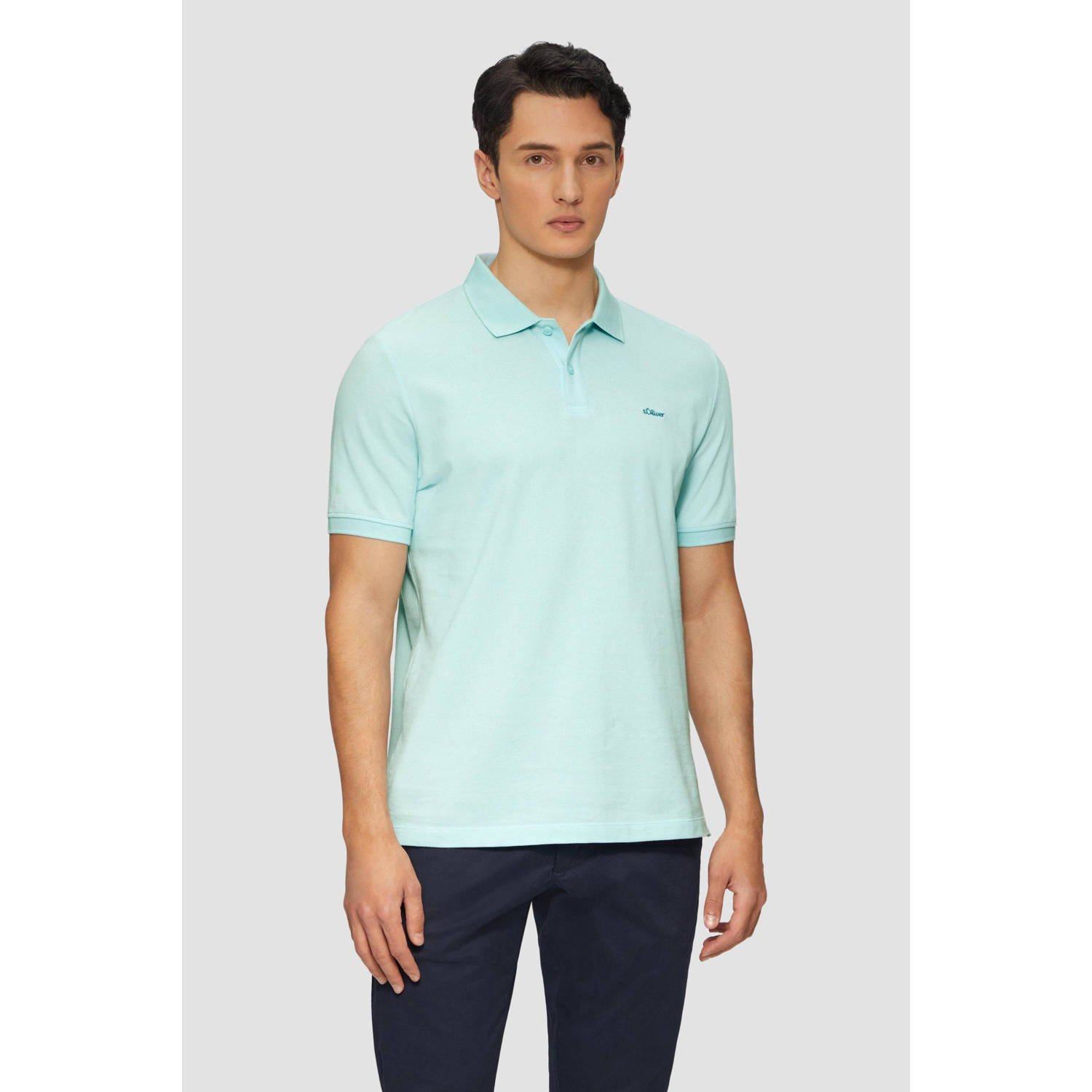 S.Oliver RED LABEL Regular fit poloshirt van katoenpiqué