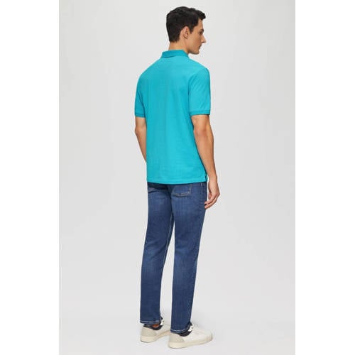 s.Oliver regular polo blauw afbeelding