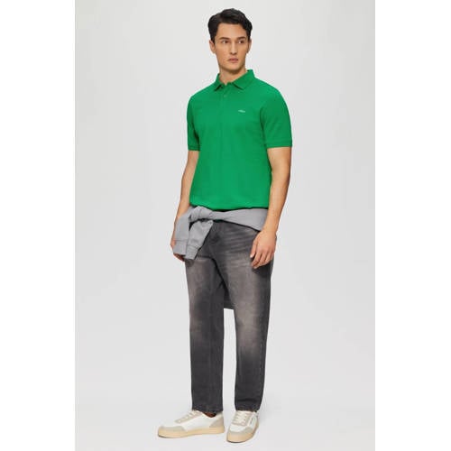 s.Oliver regular polo groen afbeelding