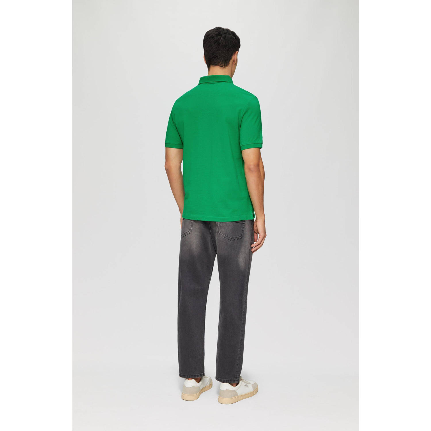 s.Oliver regular polo groen