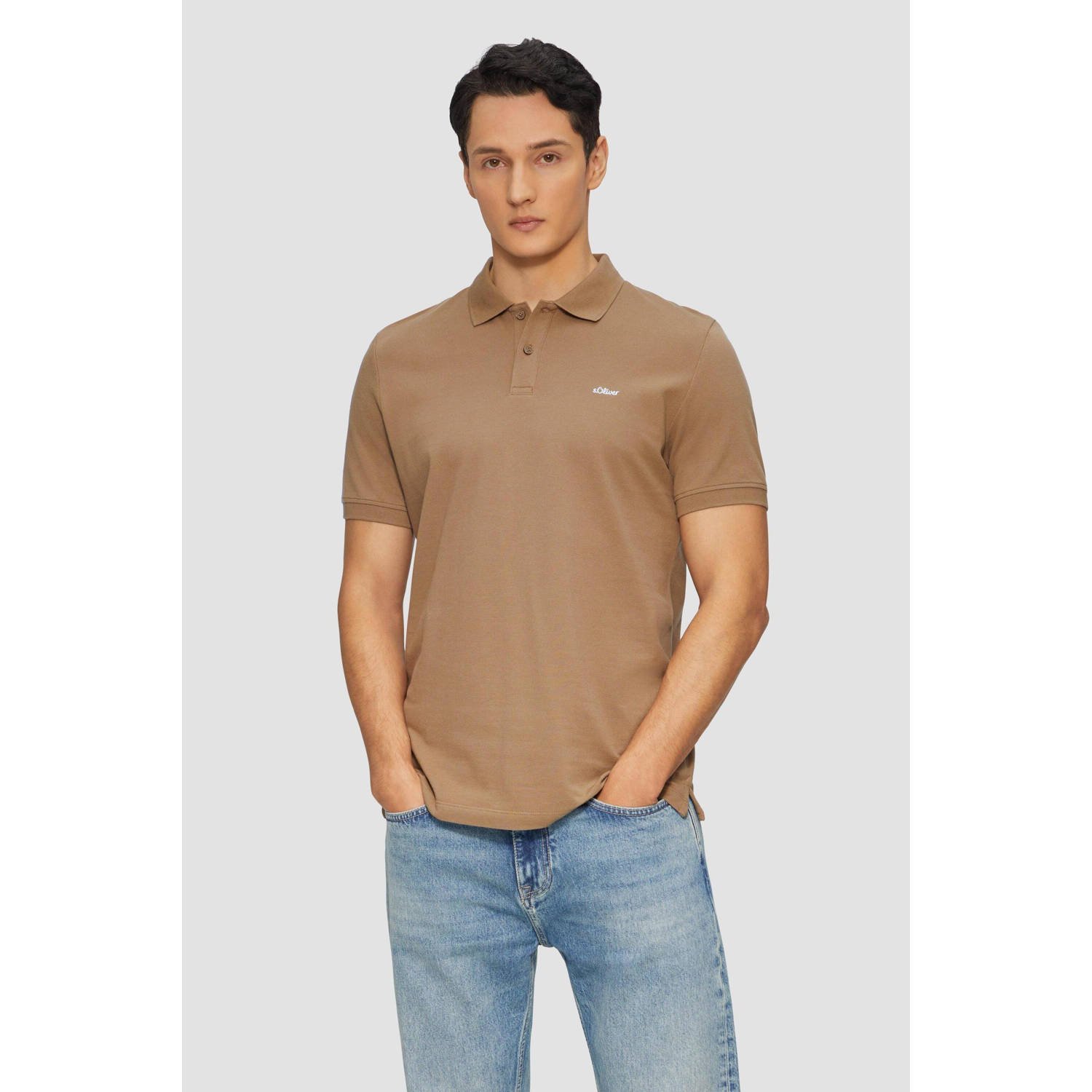 S.Oliver RED LABEL Regular fit poloshirt van katoenpiqué