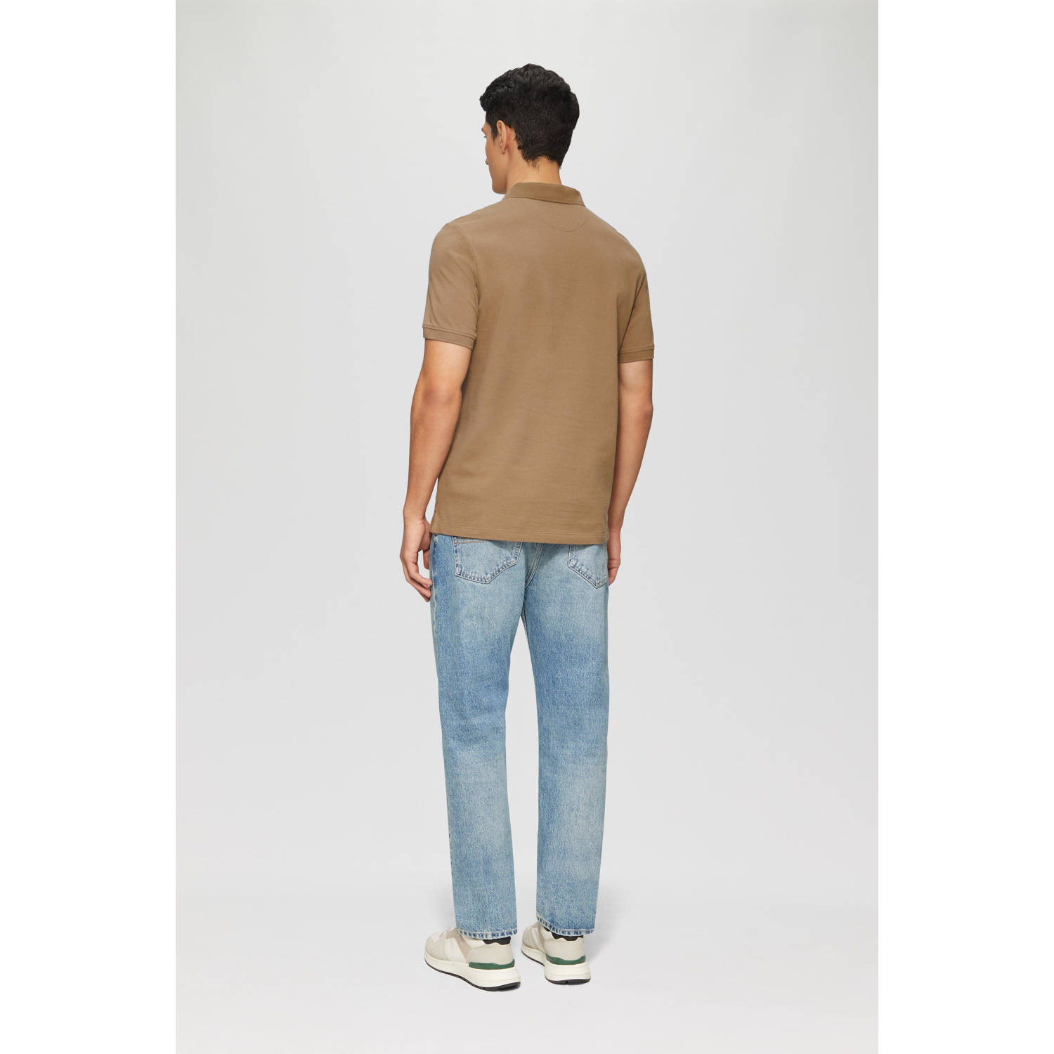 s.Oliver regular polo lichtbruin