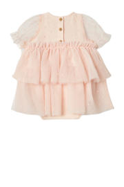thumbnail: LIL' ATELIER BABY korte jurk lichtroze