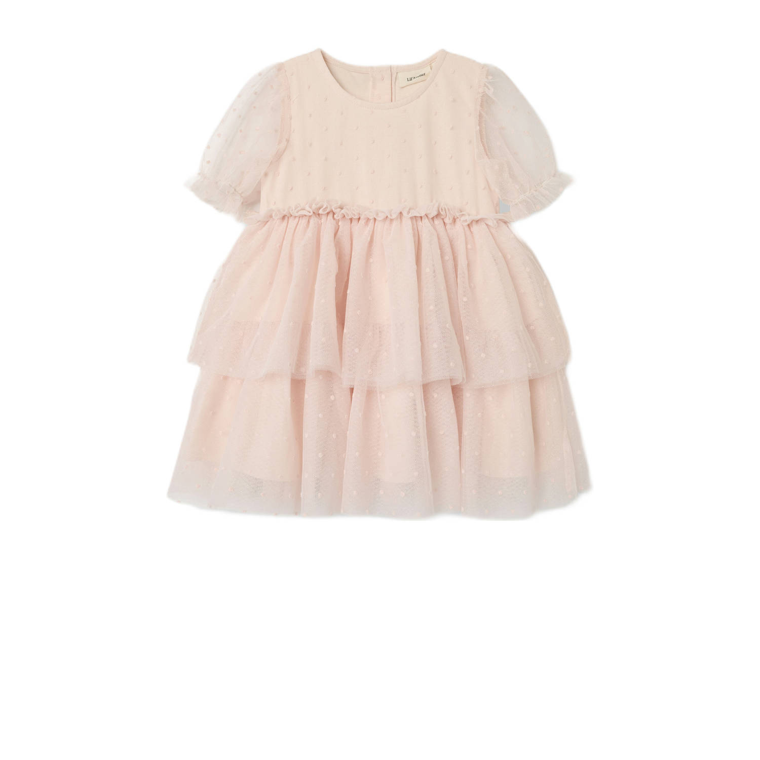 LIL' ATELIER MINI korte jurk rosé