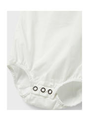 thumbnail: LIL' ATELIER BABY romperjurk NBFFIOLA offwhite