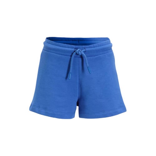 anytime sweat short blauw afbeelding