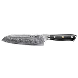 Santokumes Japanse stijl - 67 lagen damaststaal - VG10 - 19 cm