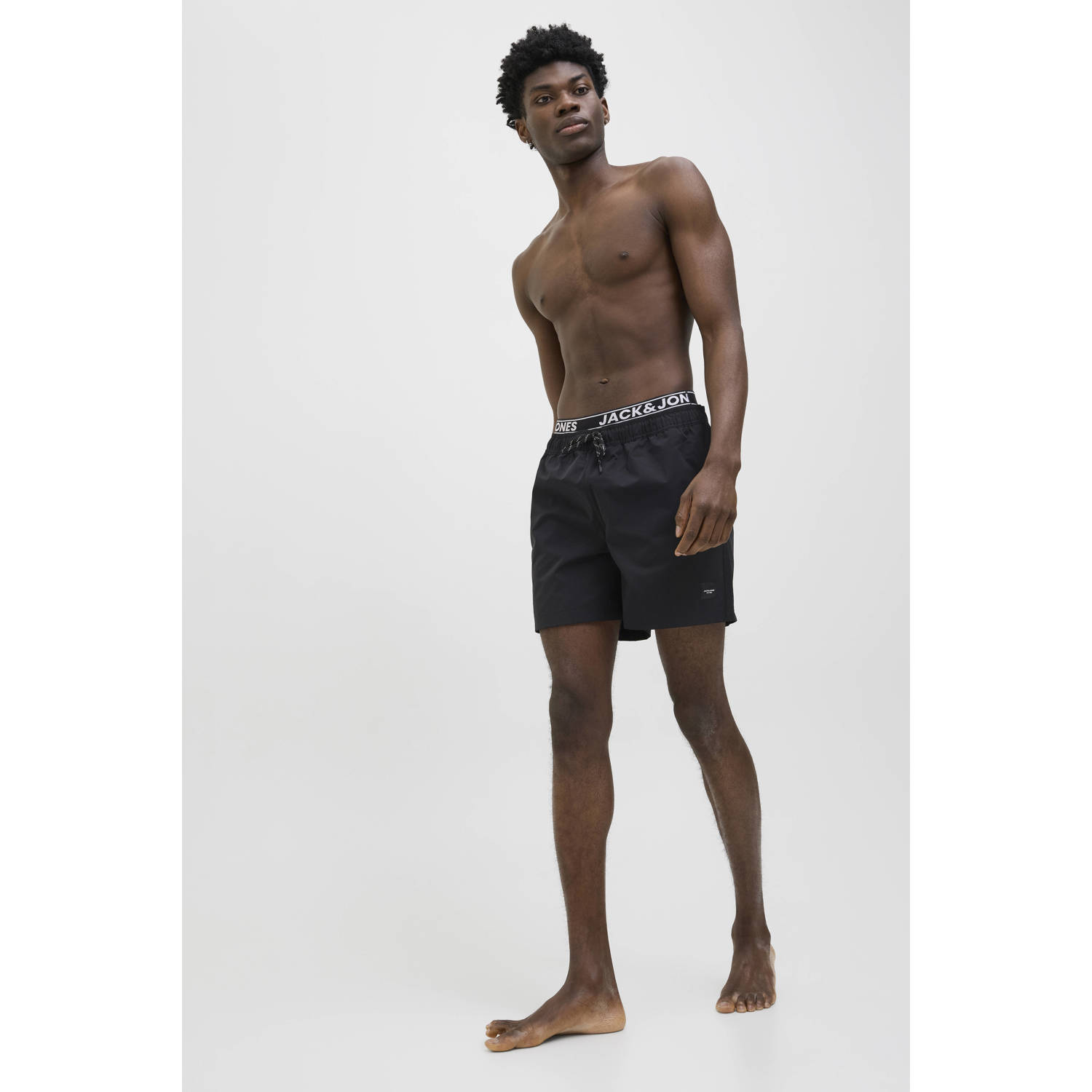 JACK & JONES PANTS STUDIO zwemshort JPSTMAUI zwart