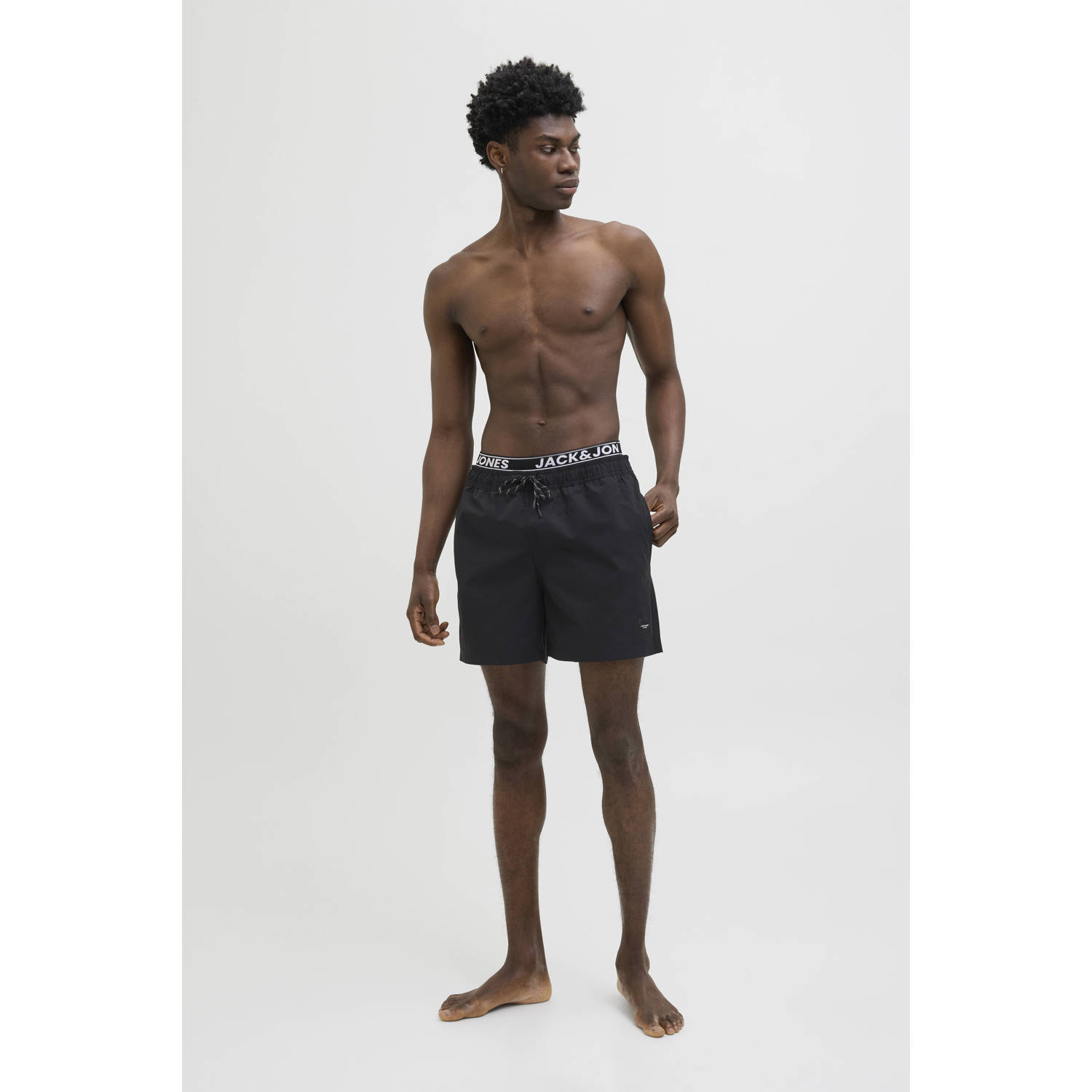 JACK & JONES PANTS STUDIO zwemshort JPSTMAUI zwart