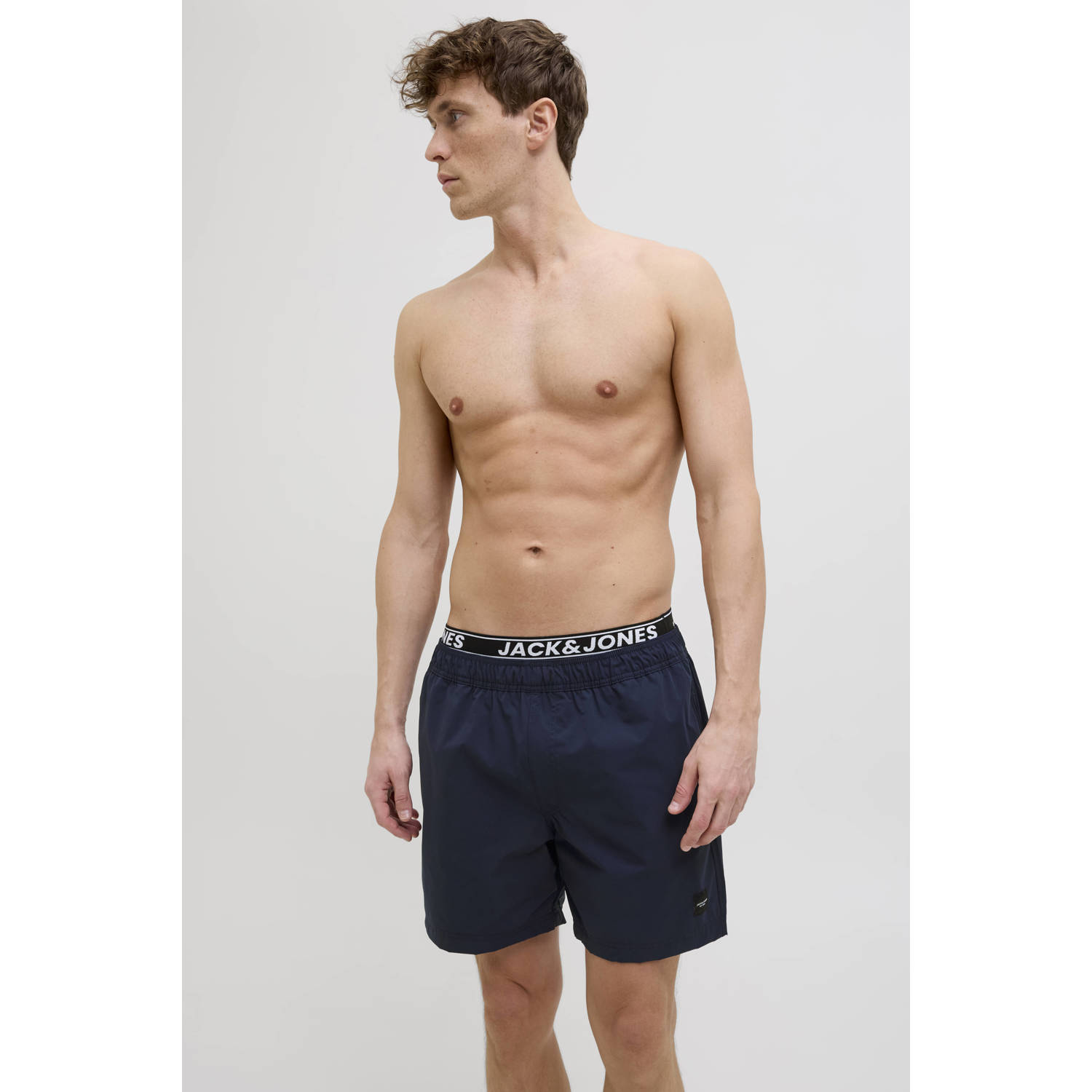 JACK & JONES PANTS STUDIO zwemshort JPSTMAUI donkerblauw