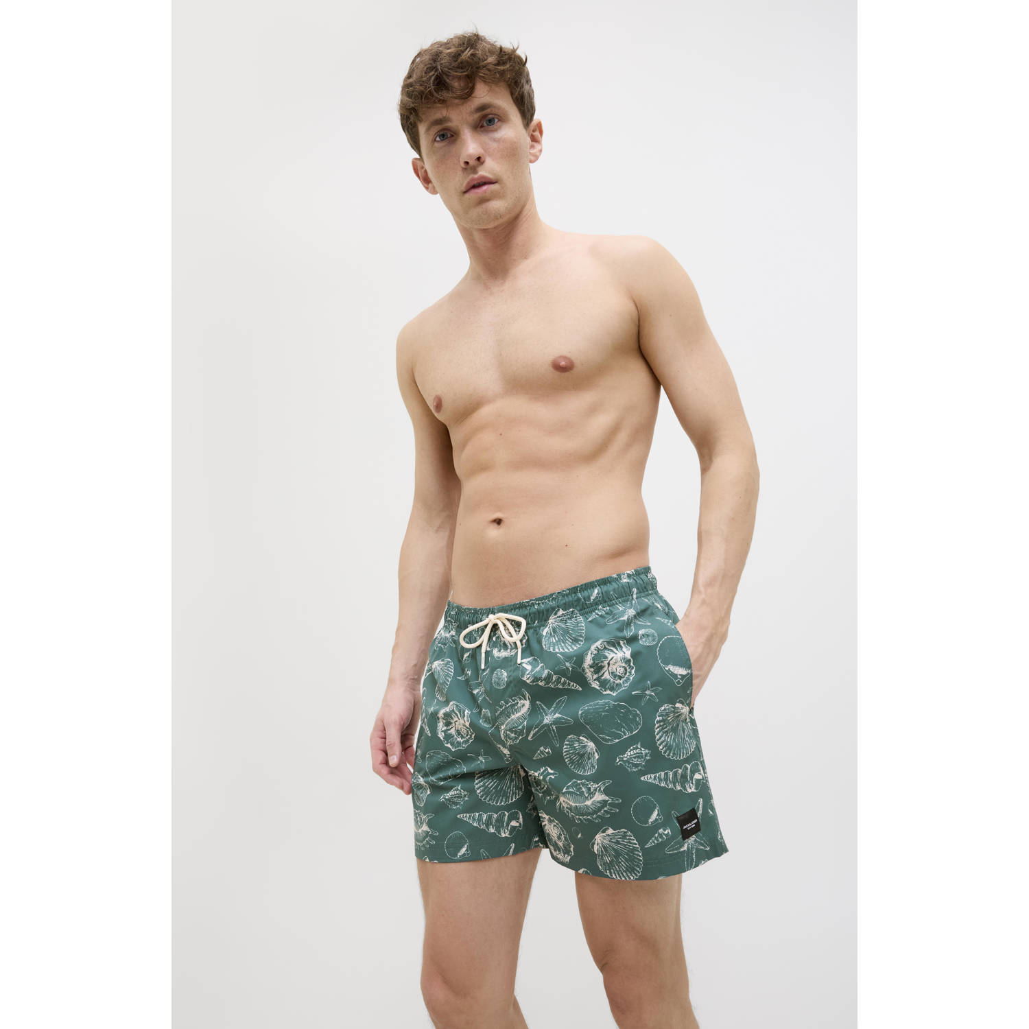 Jack & jones Zwembroek met steekzakken opzij model 'MAUI'
