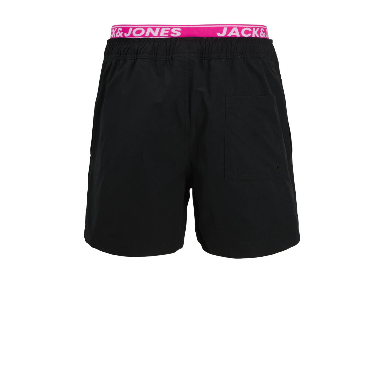 JACK & JONES PLUS SIZE zwemshort JPSTMAUI zwart