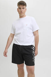thumbnail: JACK & JONES PLUS SIZE zwemshort JPSTMAUI met logo zwart
