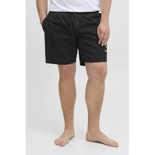 JACK & JONES PLUS SIZE zwemshort JPSTMAUI zwart afbeelding