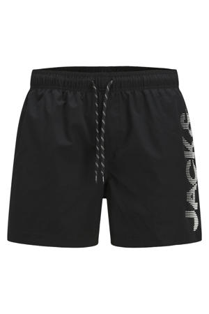 zwemshort JPSTMAUI met logo zwart
