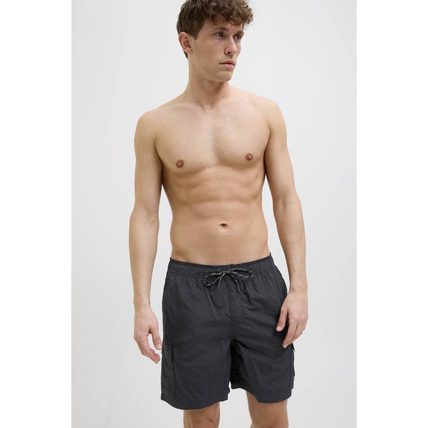JACK & JONES PANTS STUDIO zwemshort JPSTNAXOS zwart