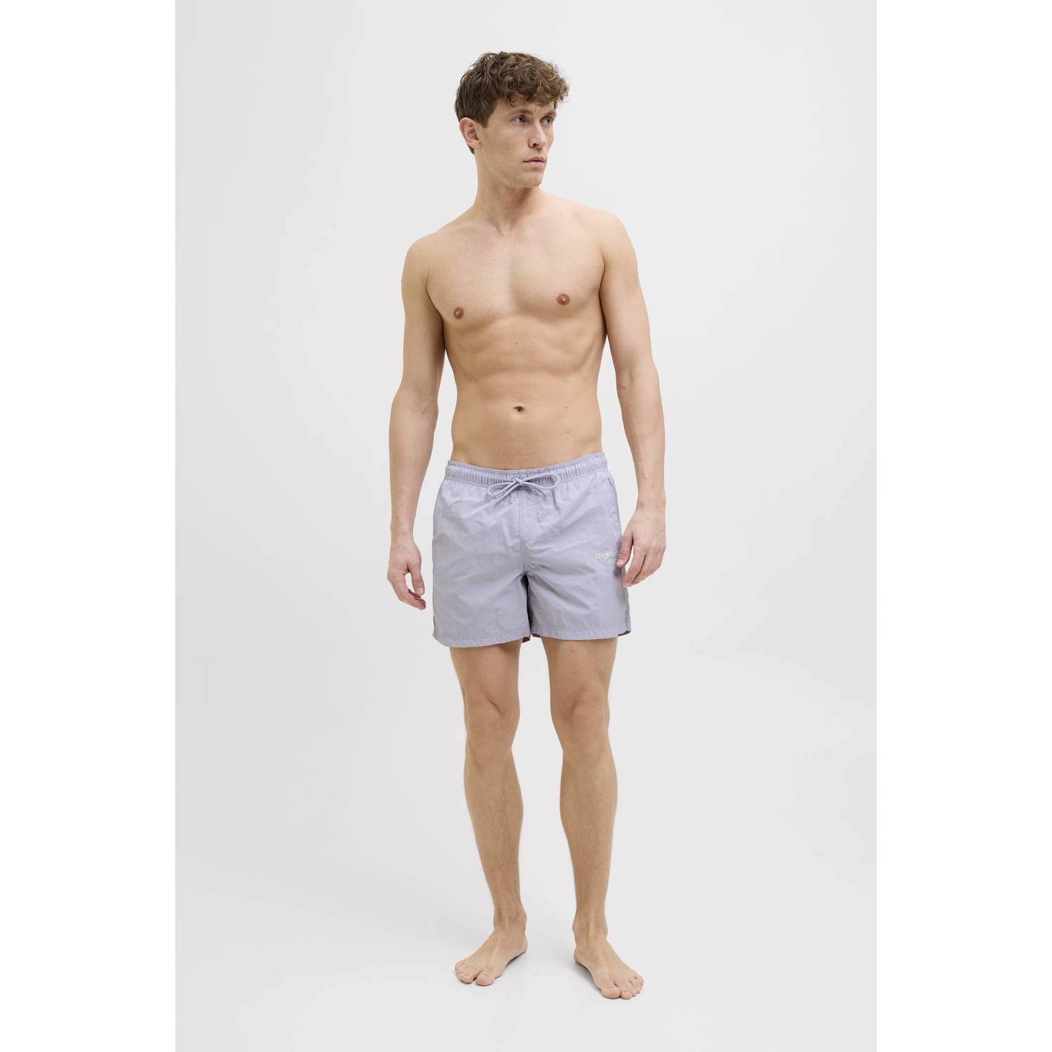 JACK & JONES PANTS STUDIO zwemshort JPSTNAXOS grijs