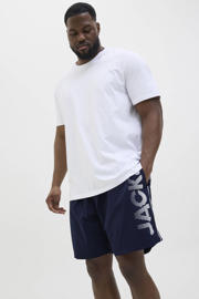 thumbnail: JACK & JONES PLUS SIZE zwemshort JPSTMAUI met logo donkerblauw