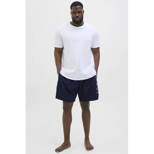 JACK & JONES PLUS SIZE zwemshort JPSTMAUI donkerblauw afbeelding