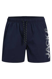thumbnail: JACK & JONES PLUS SIZE zwemshort JPSTMAUI met logo donkerblauw
