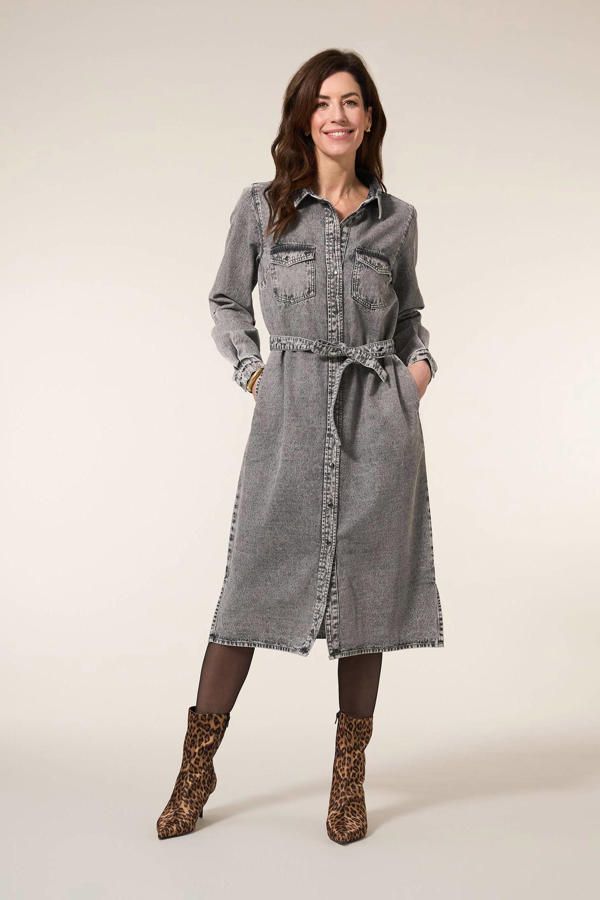 WE Fashion Spijkerjurk - light blue/lichtblauw