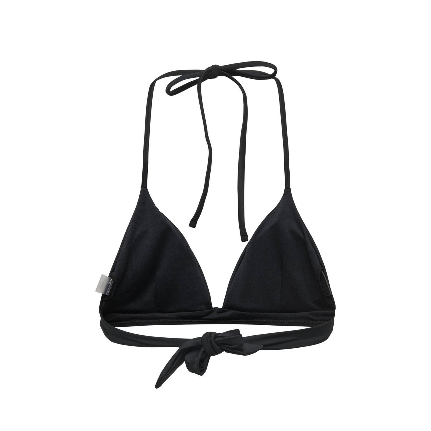 ONLY voorgevormde halter bikinitop ONLAIMEE zwart