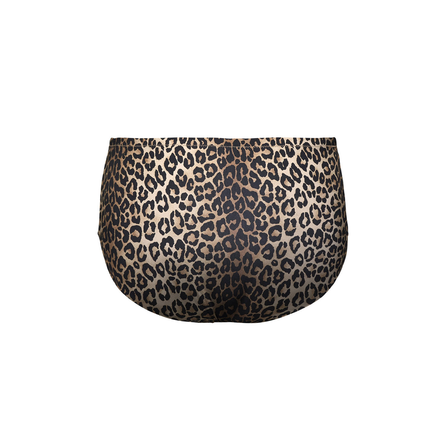 ONLY CARMAKOMA high waist bikinibroekje CARSOPHIA bruin beige