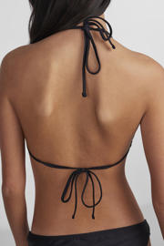 thumbnail: PIECES voorgevormde triangel bikinitop PCBAOMI zwart