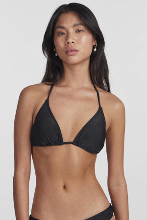 voorgevormde triangel bikinitop PCBAOMI zwart
