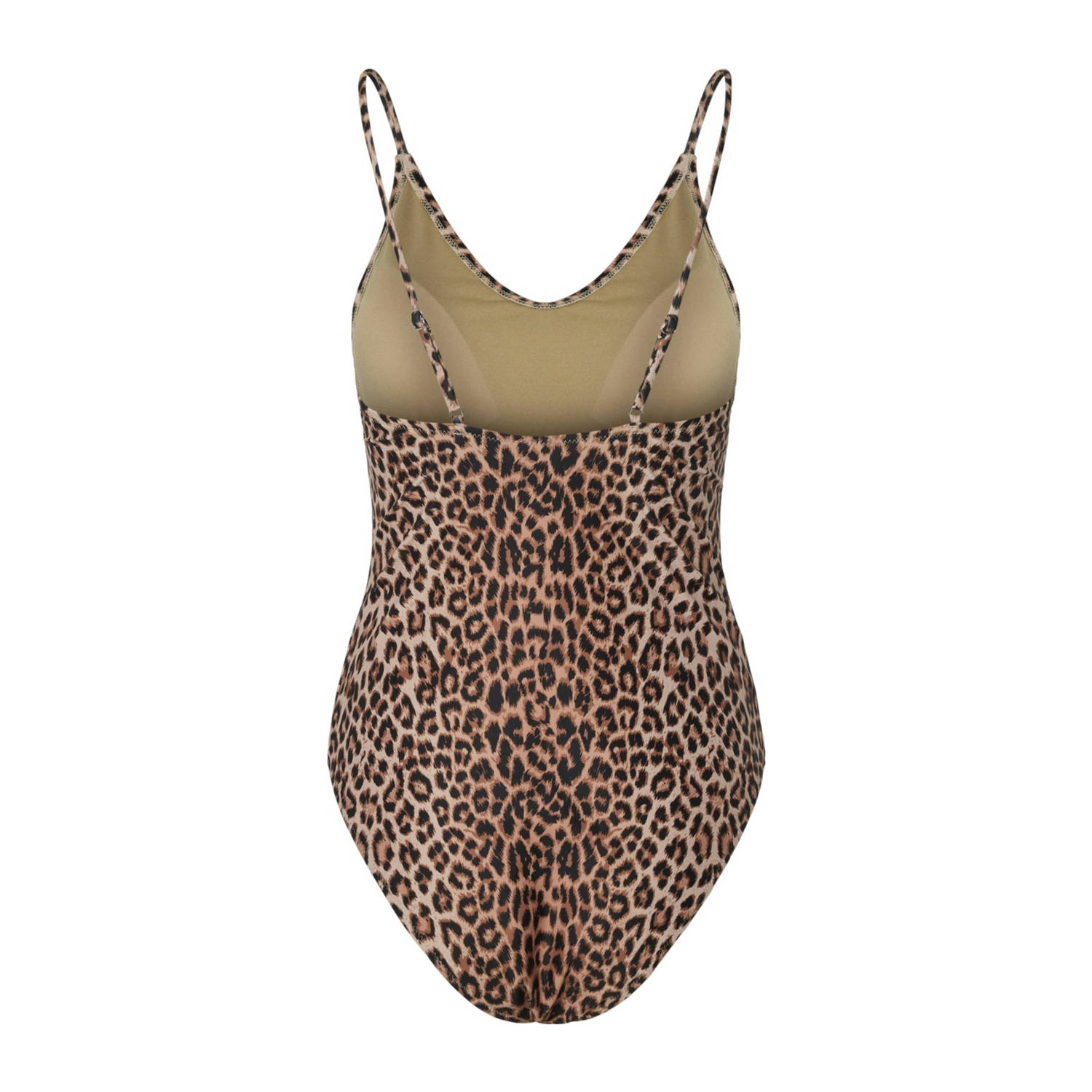 PIECES badpak PCBAOMI bruin beige zwart