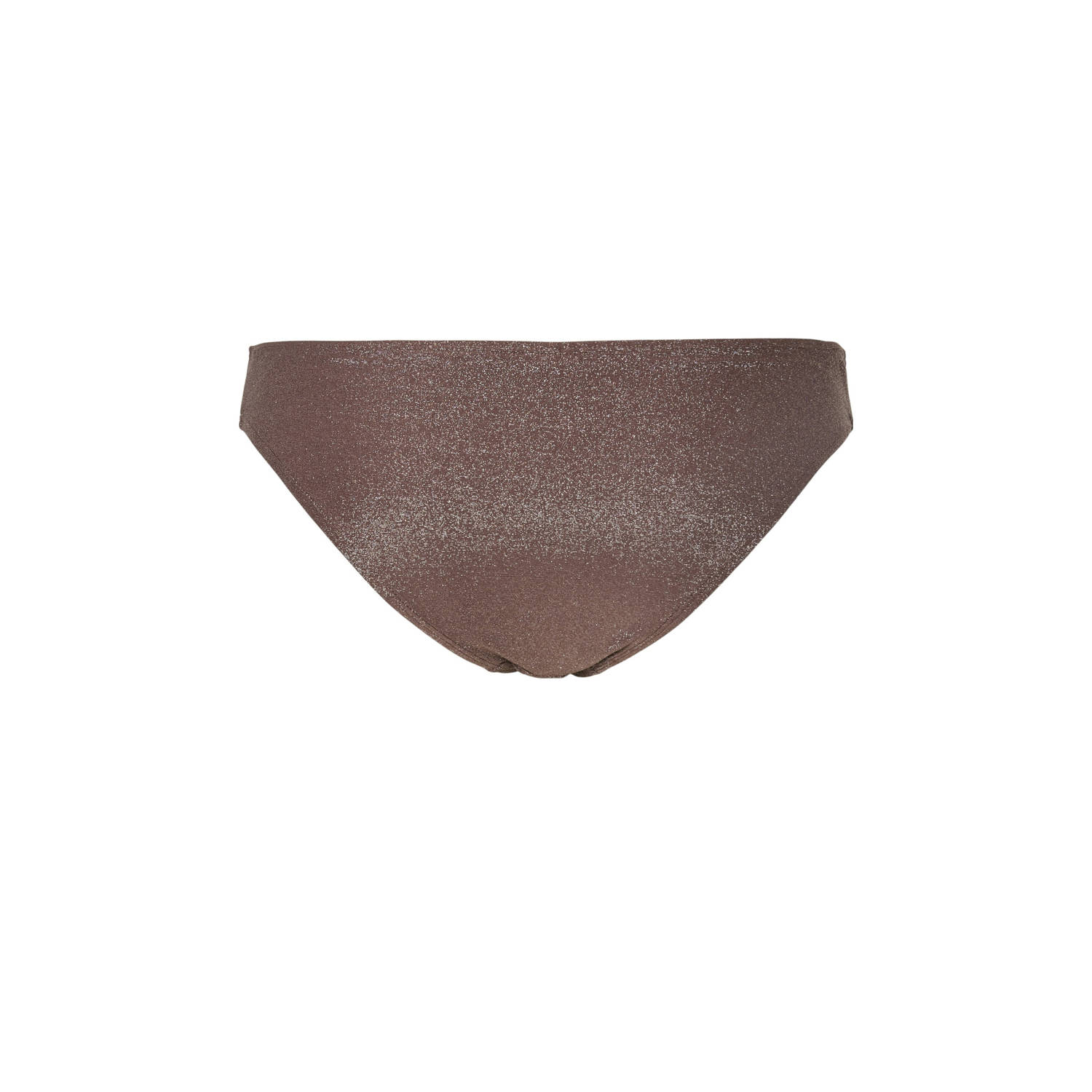 PIECES bikinibroekje PCBLING met lurex bruin
