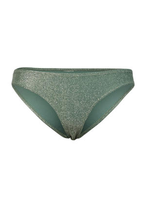 bikinibroekje PCBLING met lurex groen