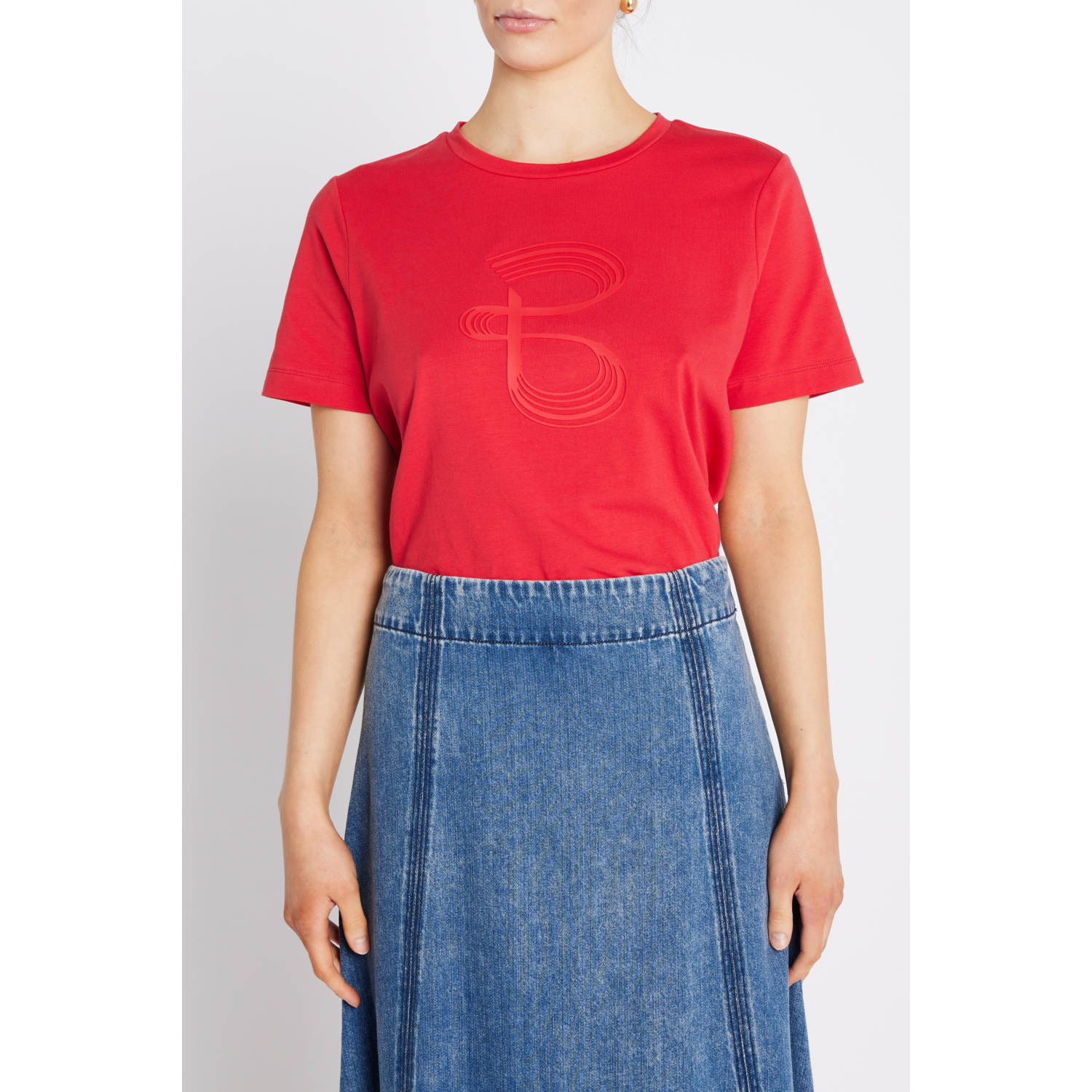 Bruuns Bazaar T-shirt rood