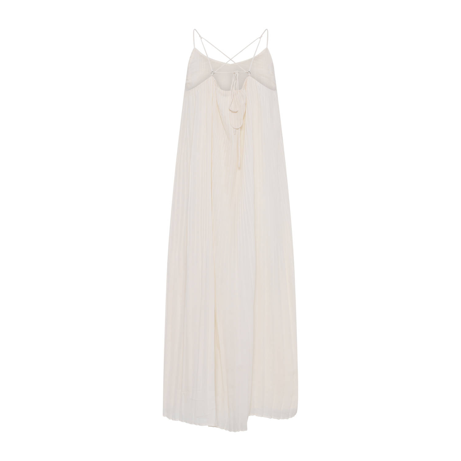 Bruuns Bazaar midi jurk ecru