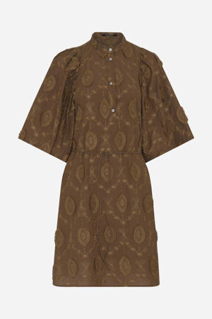 blousejurk bruin
