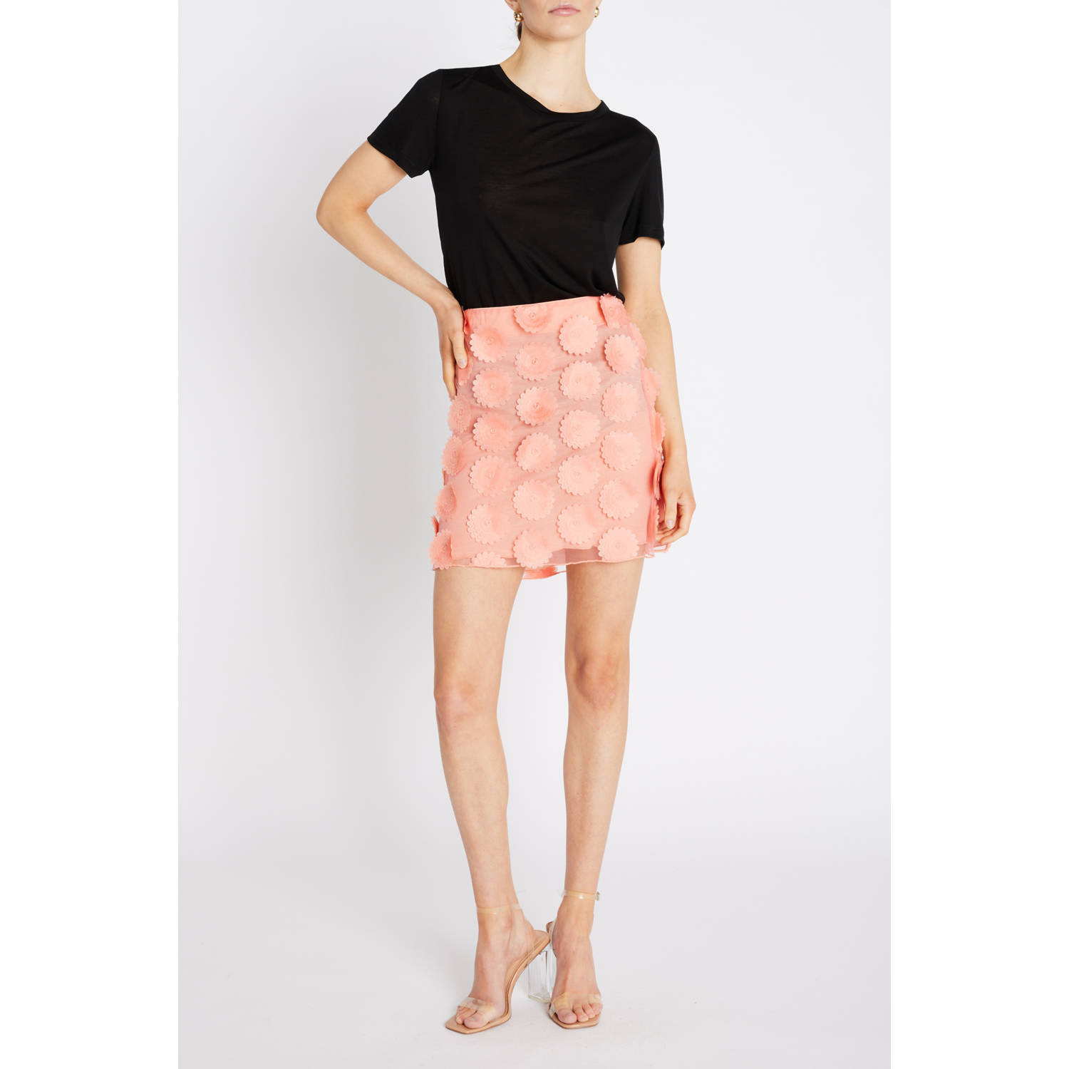 Bruuns Bazaar korte rok roze