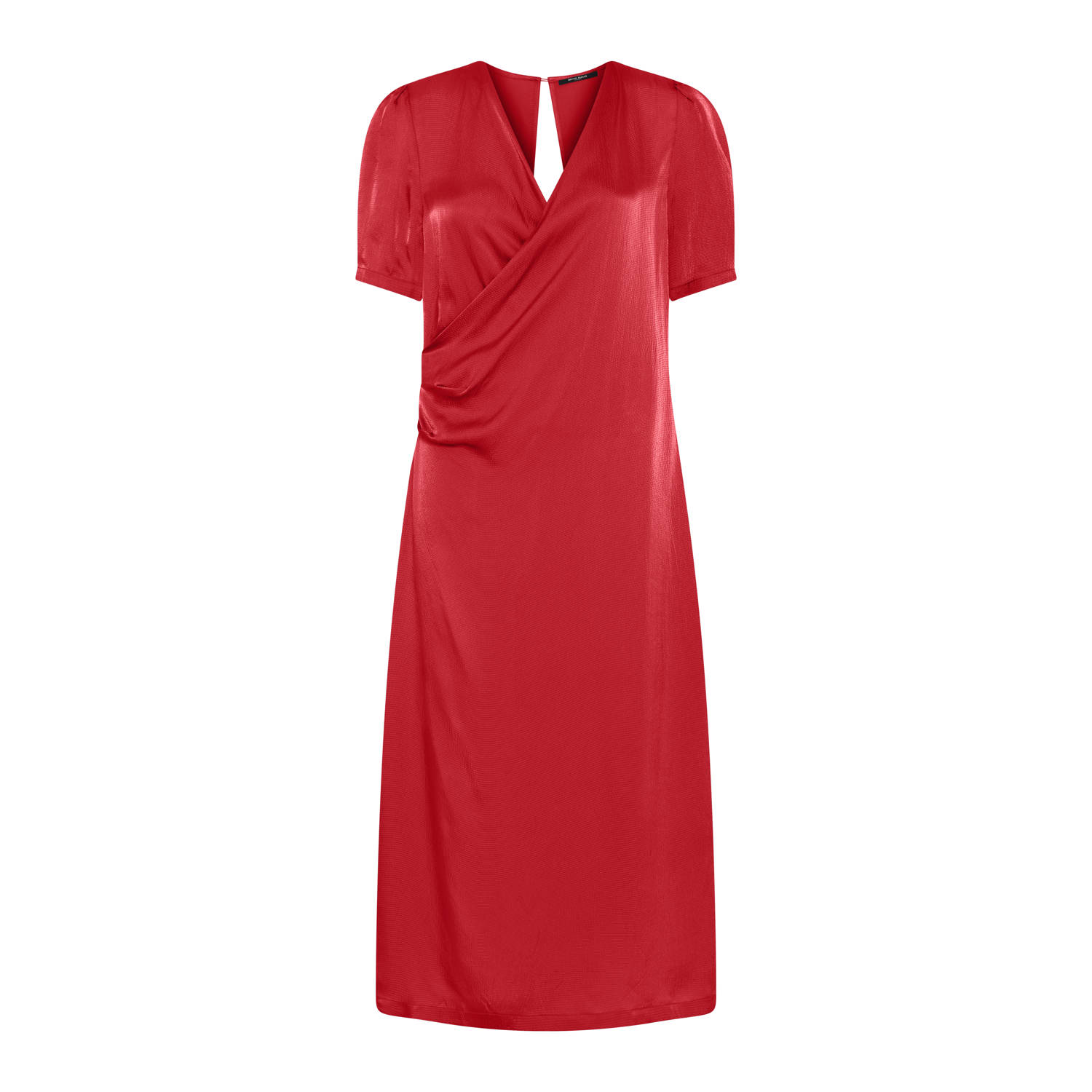 Bruuns Bazaar midi jurk rood