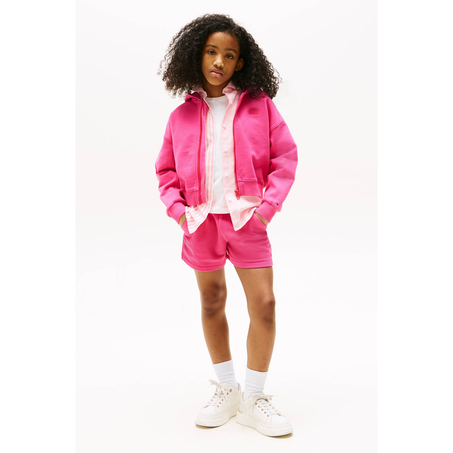 Tommy Hilfiger sweatvest roze