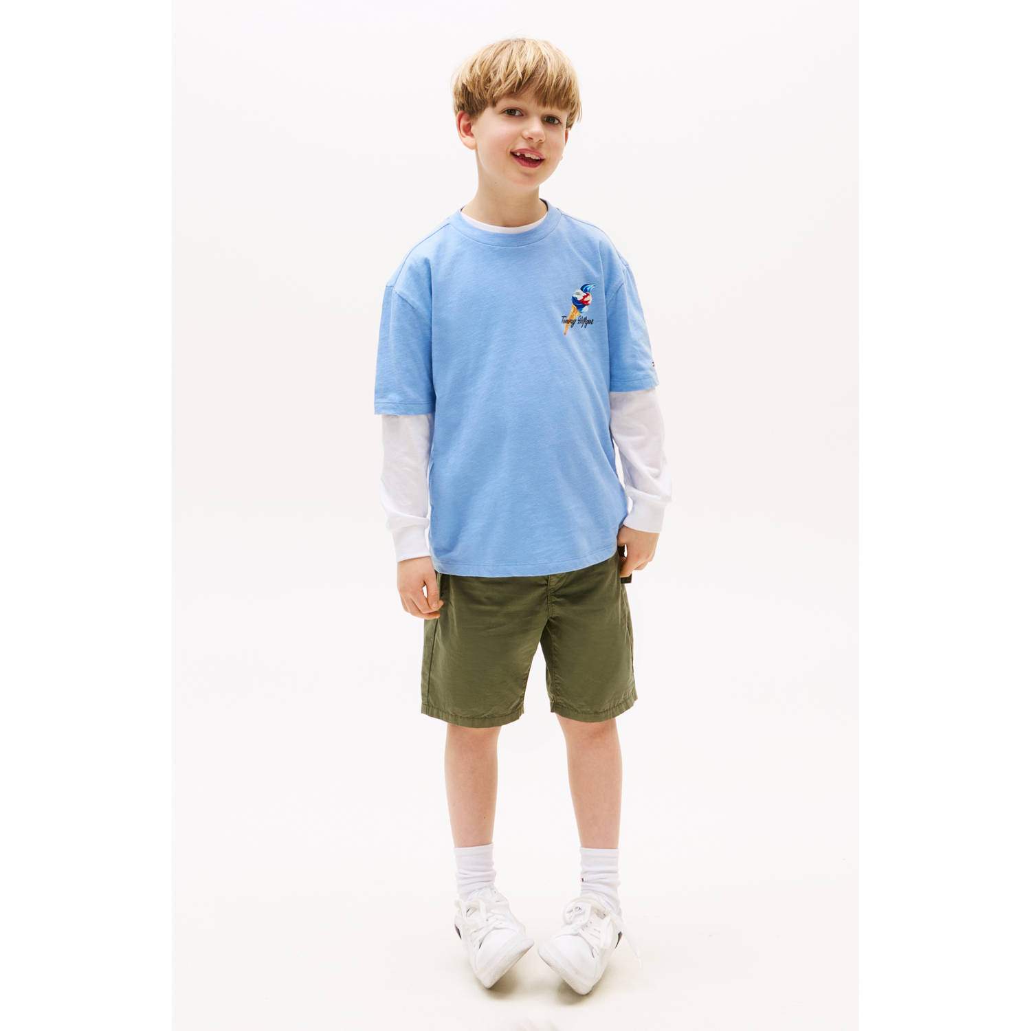 Tommy Hilfiger T-shirt lichtblauw