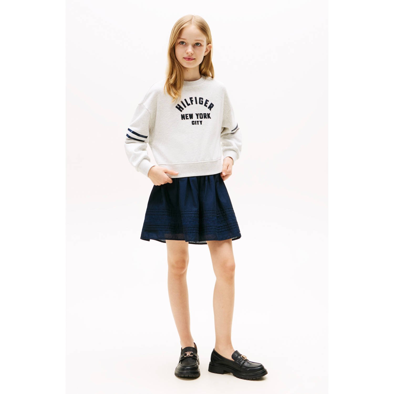 Tommy Hilfiger sweater grijs melange