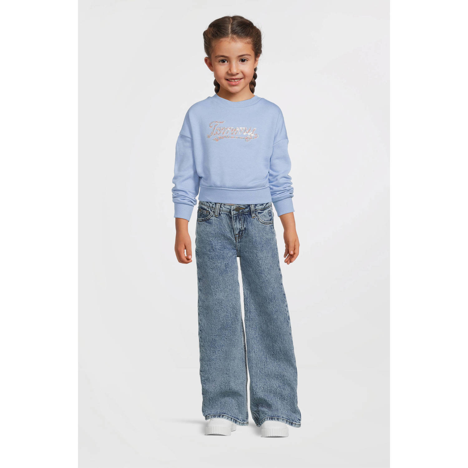 Tommy Hilfiger sweater lichtblauw