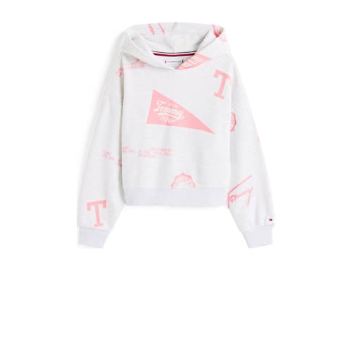 Tommy Hilfiger hoodie grijs melange afbeelding