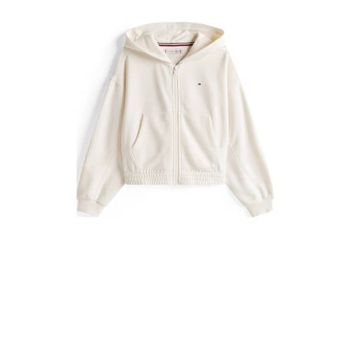 Tommy Hilfiger sweatvest ivoor afbeelding
