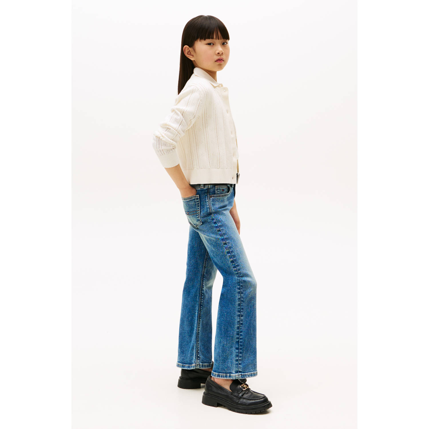 Tommy Hilfiger flared jeans medium blue denim