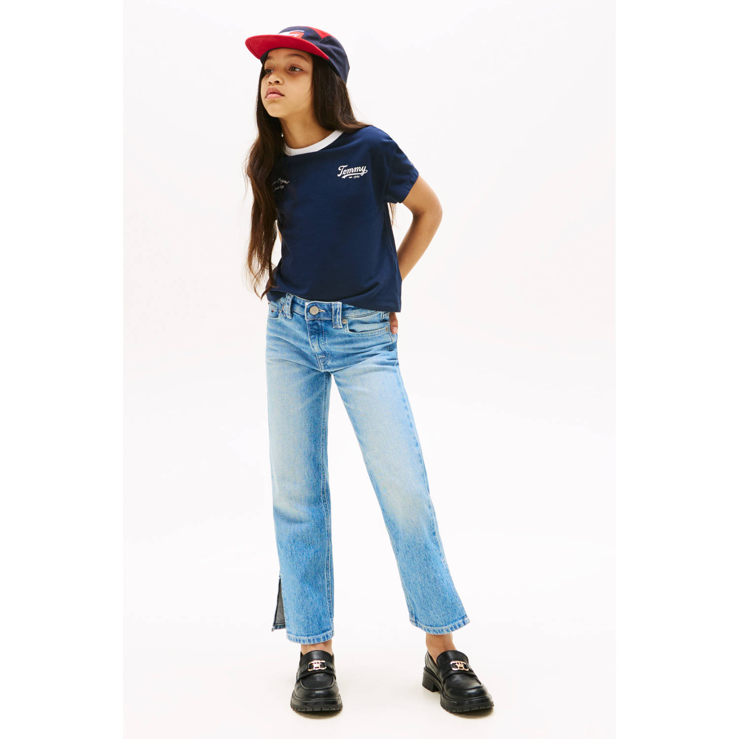Tommy Hilfiger loose fit jeans light blue denim