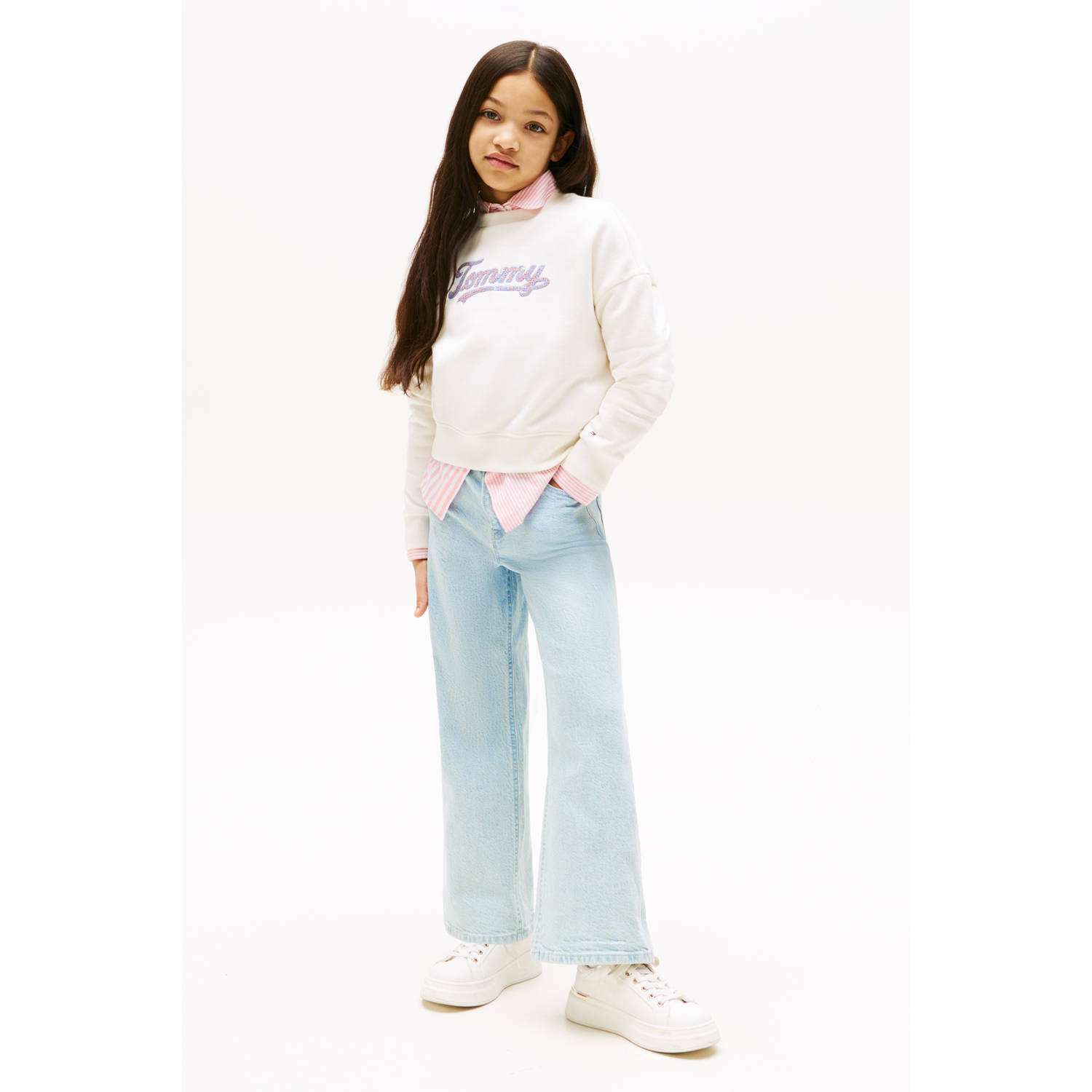Tommy Hilfiger straight leg jeans light blue denim